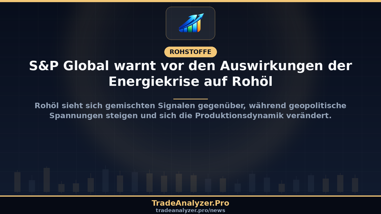 S&P Global warnt vor den Auswirkungen der Energiekrise auf Rohöl