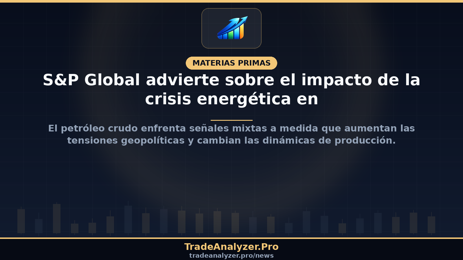 S&P Global advierte sobre el impacto de la crisis energética en