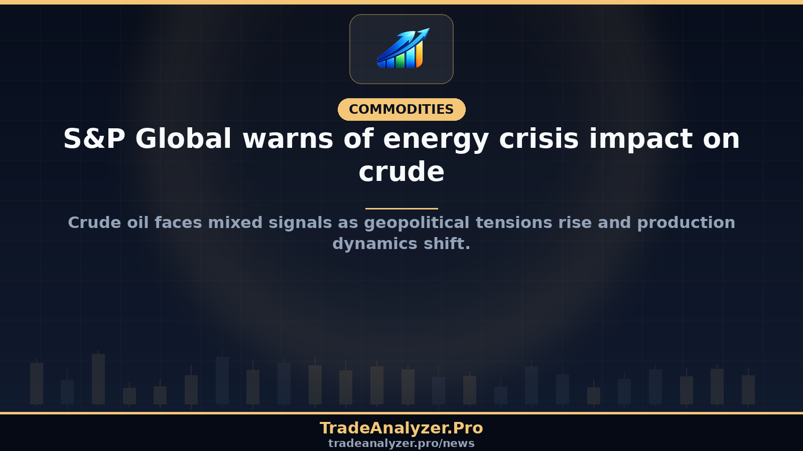 S&P Global warns of energy crisis impact on crude